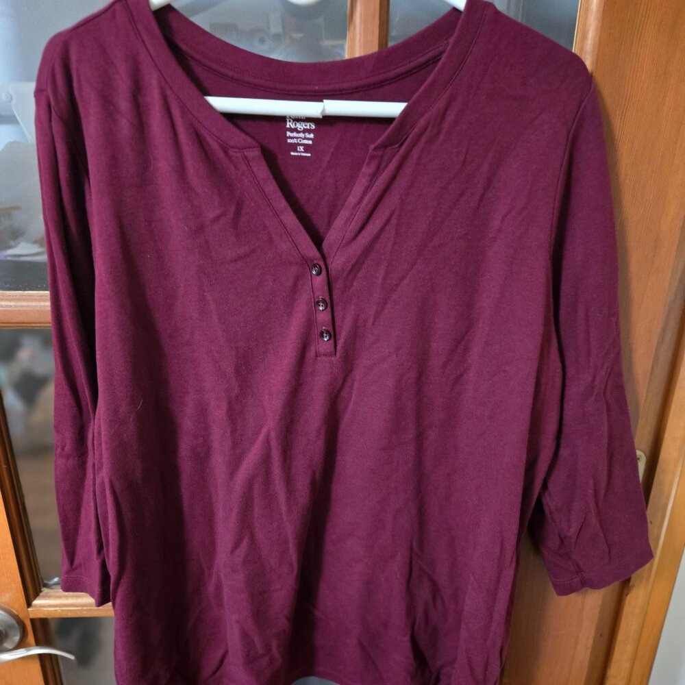 3/4 sleeve knit Top